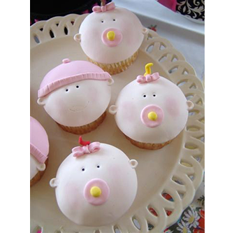 Baby Shower Cupcakes